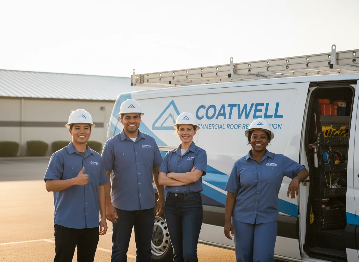 Commercial roof coating company in Mogadore, OH
